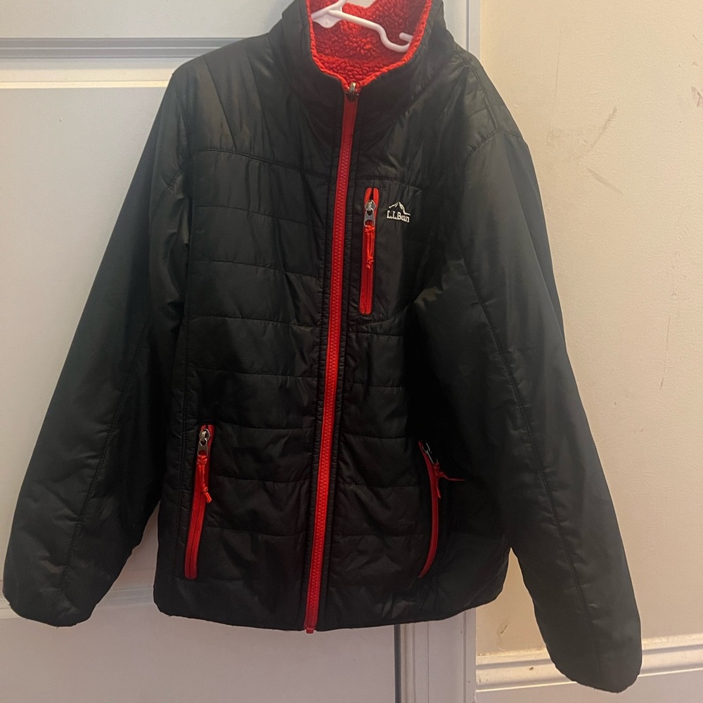Ligjhweight L.L. Bean Reversible Puffer jaacket